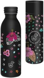 Ars Una Ars Una: Black Hibiscus duplafalú fém kulacs díszdobozban 600ml (56333947) - jatekshop