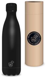 Ars Una Ars Una: Noir fekete duplafalú fém kulacs díszdobozban 500ml (55813907) - jatekshop
