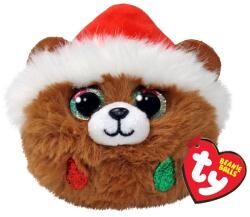 Ty Beanie Balls Pudding Barna Maci Plüss (TY42546) - liliputjatek