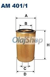 FILTRON Légszűrő (AM 401/1) (AM401/1)