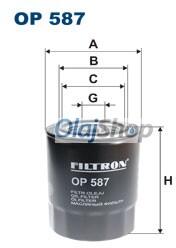 FILTRON Olajszűrő (OP 587) (OP587)