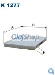 FILTRON Utastérszűrő (K 1277) (K1277)