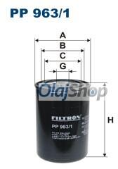FILTRON Üzemanyagszűrő (PP 963/1) (PP963/1)