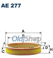 FILTRON Légszűrő (AE 277) (AE277)
