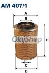 FILTRON Légszűrő (AM 407/1) (AM407/1)