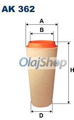 FILTRON Légszűrő (AK 362) (AK362)