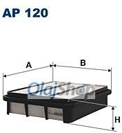 FILTRON Légszűrő (AP 120) (AP120)