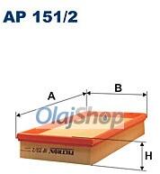 FILTRON Légszűrő (AP 151/2) (AP151/2)