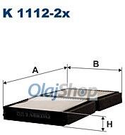 FILTRON Utastérszűrő (K 1112-2X) (K1112-2X)