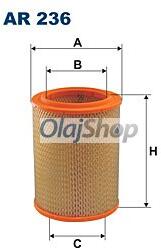 FILTRON Légszűrő (AR 236) (AR236)