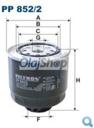 FILTRON Üzemanyagszűrő (PP 852/2) (PP852/2)