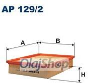 FILTRON Légszűrő (AP 129/2) (AP129/2)
