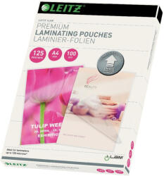 Leitz Folie a4 125 microni 100/top udt leitz (LZ74810000)