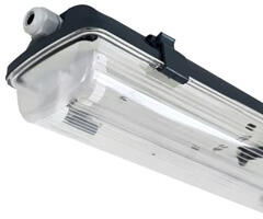 FIXTURE T8 lámpatest por-páramentes 2 db 150 cm-es LED fénycsőhöz, fekete (LS-FXT150-2)