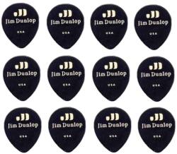 Dunlop 485P-03TH Celluloid Teardrop Black Thin Player's Pack