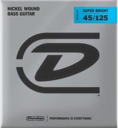 Dunlop DBSBN45125 Nickel Plated Bass Guitar Strings, Medium