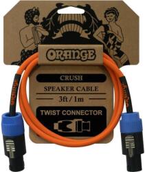 Orange Crush 3ft Speaker Cable Twist Connector to Twist Connector