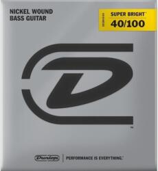 Dunlop DBSBN40100 Nickel Plated Bass Guitar Strings, Light