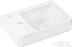 Hansgrohe XELU Q Smartclean 36x25 cm-es fali mosdó bal oldali csaplyukkal, fehér 61085450 (61085450)