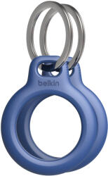 Belkin Secure Holder w Keyring - Airtag - 2 Pack - Blue (MSC002btBL)