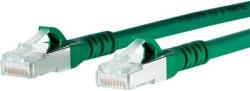 METZ CONNECT RJ45 Hálózati csatlakozókábel, CAT 6A S/FTP [1x RJ45 dugó - 1x RJ45 dugó] 3 m, zöld BTR Netcom