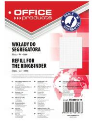 Office Products Rezerva A4 pentru caiet mecanic, 50 file/top, Office Products - matematica (OF-14035013-14) - forit