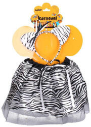 Wiky Gyerek jelmez zebra szett szoknya hossz: 34cm (026077)