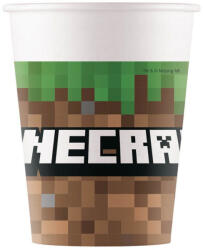 Procos Party pohár Minecraft 200ml 8db papír (335442)