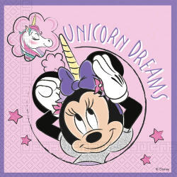 Procos Szalvéta Minnie Unicorn Dreams 33x33cm 20db (330992)