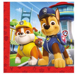 Procos Szalvéta Mancs őrjárat Chase és Rubble (Paw Patrol) 33x33cm 20db (335599)