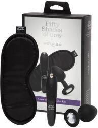 Fifty Shades of Grey A szürke ötven árnyalata Come To Bed - szett - 3db (fekete) - sexshopcenter
