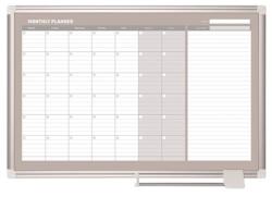 VICTORIA Havi tervezőtábla, mágneses, 90x60 cm, VICTORIA (GA0397830)