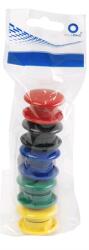 Mágnes színes kör 30mm 10db/cs 5x2db szín