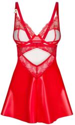 Szexi babydoll és alsó (piros) Aliosa chemise & thong l/xl