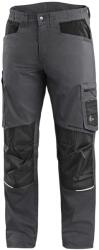 CXS Férfi munkanadrág CXS SOLIS FLEX - Szürke / fekete | 56 (1020-130-710-56)