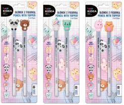 Globo grafitceruza állatos ceruzadísszel 2 db-os szett - többféle (OFB2KA) - gigajatek