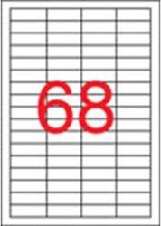 APLI Etikett, univerzális, 48, 5x16, 9 mm, APLI, 6800 etikett/csomag (1282/3128) - tonerpiac