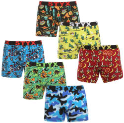 Styx 6PACK boxeri bărbați Styx long art elastic sport multicolori (6UN13198780) S (180025)