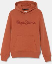 Pepe Jeans gyerek felső NEW LAMONTY HOODIE narancssárga, melange, kapucnis, PB581614 - narancssárga 176