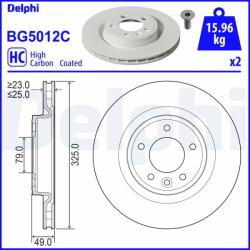 DELPHI Tarcza Ham. Tyl (bg5012c)