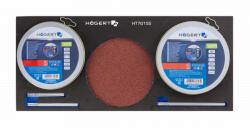 Högert Technik HT7G155 Köszörűkorong készlet fém és rozsdamentes acél vágásához 60 db (HT7G155)