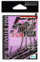 Decoy Offset Worm 18 Go-Maru 5/0 horog 4 db/csg (402436)
