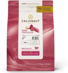 Callebaut Rózsaszín csokoládé Ruby Callebaut 2, 5 kg