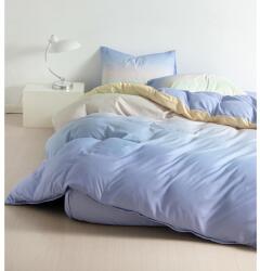 Luna ágynemű garnitúra 6 részes 3D lila-bézs - metamart