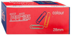 TOPFIRS Gemkapocs TOPFIRS M28mm színes 100 darabos (7350078000) - papir-bolt