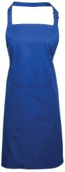 Premier Workwear Șorț de bucătărie cu cordon de gât și buzunar - Albastru regal (PR154-1000143232)