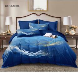 Luna ágynemű garnitúra 7 részes 5D garnitúra kék