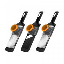 Fiskars FF reszelő szett: durva & finom & szeletelő (1014414) (1014414)