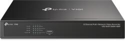 TP-Link NVR rögzítő (8 csatorna, 8 PoE+ port; H265+, 8MP, HDMI, VGA, 2xUSB, 1x Sata(max10TB), audio) (VIGI NVR1008H-8MP) (VIGI NVR1008H-8MP)