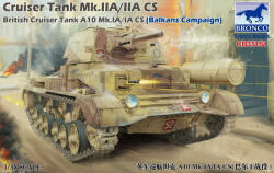 Bronco Models Bronco Cruiser Tank Mk. IIA/IIA CS British Cruis Tank A10 Mk. IA/IA CS(Balkans Campaign 1: 35 (CB35151)